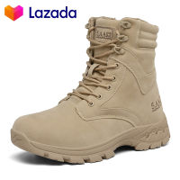 2021 Mens Hiking Shoes Waterproof Sports Shoes Outdoor Military Boots Plus Size Commuter Training Waterproof Outdoor Tactical Military Boots Hiking Shoes Long Tube Tactical Combat Boots Mens Original Shoes Special Sale Plus Size 39-47