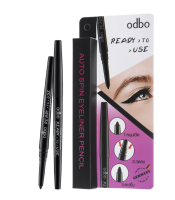 odbo ready to use auto spin eyeliner pencil (od340)/ โอดีบีโอ เรดี้ทูยูสออโต้สปินอายไลเนอร์เพ็นซิล  ของแท้100%