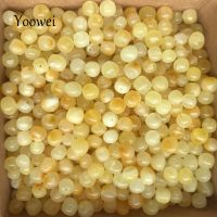 Yoowei Baltic Amber Bead Gemstone diy for Baby Teething Necklace Jewelry Making Certified Natural Amber Loose Beads Wholesale Wires  Leads Adapters