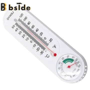 Thermometer Household Indoor Wall Vertical Hygrometer Outdoor Home