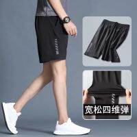 New Mens Casual Pants Summer Loose Sports Fitness Shorts Mens 5-point Fast Dry Outdoor Big Size Running