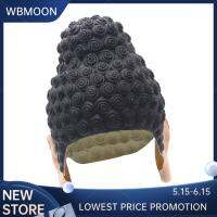 WBMOON หมวกหมวกว่ายน้ำยาง,หมวกว่ายน้ำกันลื่นสำหรับผมยาวผู้หญิงและผู้ชาย