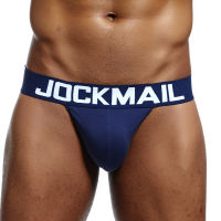 JOCKMAIL กางเกงในชายเซ็กซี่กางเกงในชาย U นูนขนาดใหญ่ออกแบบกระเป๋าใส่อวัยวะเพศชาย Wonderjock กางเกงในผ้าฝ้ายสำหรับผู้ชายชุดชั้นในบิกินี่เกย์