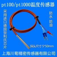 ☜❂✌ two- three- and four-wire pt100/pt1000 temperature sensor platinum thermal resistance silicone wire waterproof probe