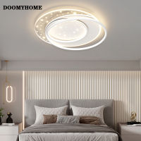 DOOMYHOME โคมไฟติดเพดาน Led กลมห้องนอนเรียบง่ายสไตล์นอร์ดิกทันสมัยไฟติดเพดานในร่มห้องนั่งเล่นหรูหราหลอดไฟบ้าน