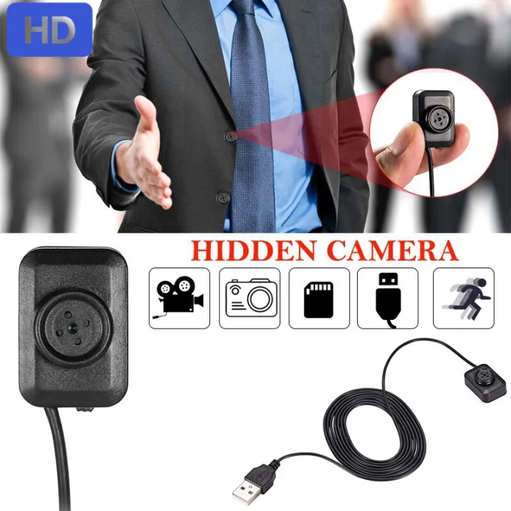 [In stock ready to ship]Mini Button Camera Hidden Spy Button Camera Usb