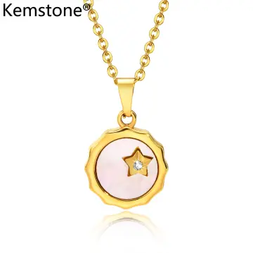 Gold hot sale pentagram pendant