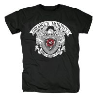 Dropkick Murphys Irish Folk Heavy Metal Mens Black Round Neck Short Sleeve Cotton T-Shirt