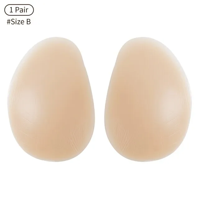 1 Pair Self adhesive Reusable Padded Hip Butt Silicone Hip Pads