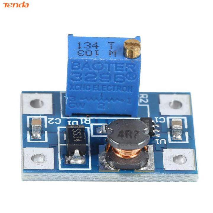 DC-DC SX1308 Kuasa Langkah-Langkah Modul 2-24V untuk 2-28V Penukar ...