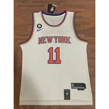 Men's New York Knicks Jalen Brunson #11 Nike White 2022/23 Swingman Jersey  - Association Edition