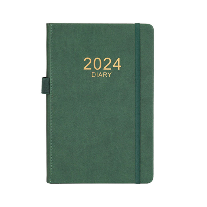 สมุดวางแผน2024ภาษาอังกฤษ-agend-planner-รายปีเครื่องมือวางแผนกำหนดการรายวันรายการที่ต้องทำสมุดบันทึก-a5ภาษาอังกฤษ