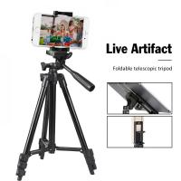 3120 Universal Tripod Video Live Folding Telescopic Tripod  sturdy Desktop for Phone Selfie Outdoor Photography Camera Bracket