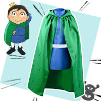 Ranking of Kings Coswear Bojji Cosplay Anime Kids Adult Suit Costume Cape Halloween Stage Play Performance Clothes|การจัดอันดับของพระมหากษัตริย์คอสแวร์ Bojji คอสเพลย์อะนิเมะเด็กผู้ใหญ่ชุดเครื่องแต่งกายเคปฮาโลวีนเวทีเล่นเสื้อผ้าประสิทธิภาพการทํางาน