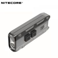 NITECORE ไฟฉายห้อยพวงกุญแจ SE 700ลูเมนแบบ Dual-Core Metallic ชาร์จได้4โหมดแสง Flshlight ใช้ไฟ Trcoh LED P8