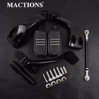 Motorcycle Mid Control Kit FootPeg Foot Rests Pegs Lever Linkage For Harley Sportster Iron 883 XL883N XL883 XL1200 14-19 Pedals