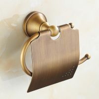 Vintage Retro Antique Brass Wall Mounted Bathroom Toilet Paper Roll Holder Bathroom Accessory mba131 Toilet Roll Holders
