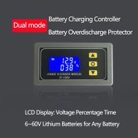 CD60 Solar Battery Charger Controller 12V 24V 48V Charging Discharge Control Module Under voltage Current protector Board