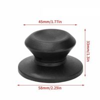 Home Pot Lid Knob Lids Cover Replacement Screws Tool 2x Accessory Bakelite Black Cookware Easy Install Grip Handgrip Other Specialty Kitchen Tools