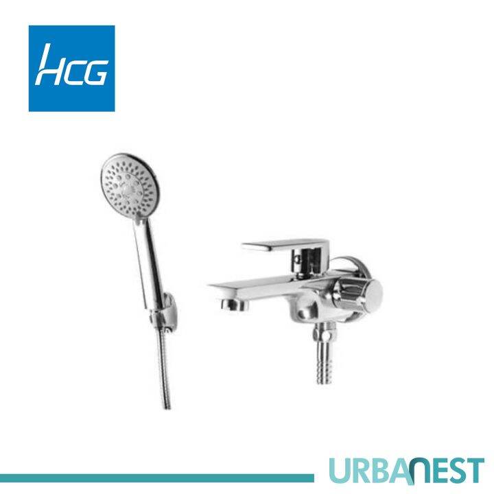 HCG Bathroom Shower Set Vita BF3201PX NC. Full Brass Body Casting