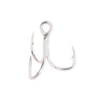 20Pcs Super สำหรับ Sharp Carbon Steel Treble Fishing Hook 2 4 6 8 10 Jig Fishhook Tackl