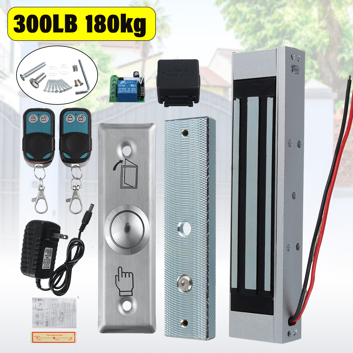 New Electric Magnetic DoorLock Door Entry Access Control Lock Cabinet Lock CO 