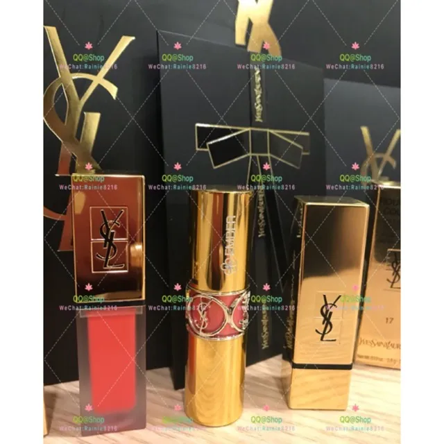 Limited!!! Authentic YSL lipstick with Engraving & Mystery gift Lazada PH