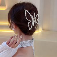 【CC】✖✔♤  and stylish Bow Hair Claws Accessories Metal Grab Clip Ponytail Claw WOMAN HAIR CLIP