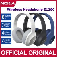 Nokia E1200บลูทูธไร้สายหูฟังพร้อมไมโครโฟนสเตอริโอเสียง Over-Head Gaming Headset สำหรับแล็ปท็อปคอมพิวเตอร์โทรศัพท์