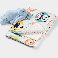 Baby Blanket 3D Touch Bubble Infant Bedding Cozy Fleece Sofa Quilt Stars Fox Print Soft Play Mat Thermal Baby Stroller Blanket