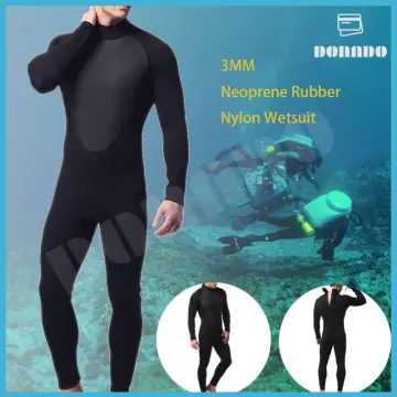 3mm Neoprene Wetsuit Men Swumsuit Surfing Swimming Diving Suit Wet Suit  Swimsuit Full Bodysuit Diving Water Sports