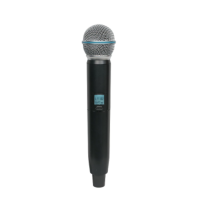 Handheld microphone only match with our wireless microphone GLXD4 UHF 600MHz-649MHz