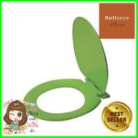 ฝารองนั่งพลาสติก WSP TS4-3/GN สีเขียวPLASTIC TOILET SEAT WSP TS4-3/GN GREEN **ด่วน สินค้าเหลือไม่เยอะ**