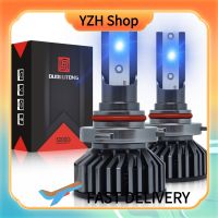 YZH Shop หลอดไฟไฟหน้ารถมอเตอร์ไซค์แบบ Led รถอะลูมิเนียมอัลลอยด์1คู่โคมไฟดีไซน์แบบปรับได้005/Hb3