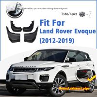 JHTJHNDTGFJHND บังโคลนสำหรับ Land Rover Evoque 2012-2019ด้านหน้าด้านหลัง4ชิ้นบังโคลนบังโคลนอุปกรณ์เสริมในรถยนต์อัตโนมัติ Styline สาดยามพิทักษ์