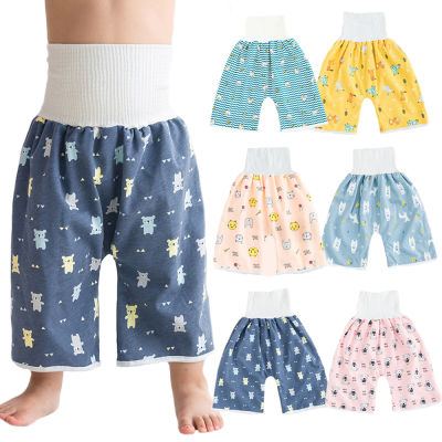 กางเกงผ้าอ้อมกันน้ำสำหรับทารกและกระโปรงสำหรับการฝึกไม่เต็มเต็ง-zptcm3861
