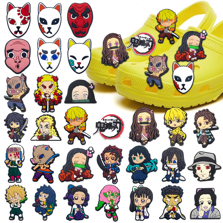 GREAT DEAL, Anime Croc Charms/Jibbitz, Nezuko,Inosuko,Shigaraki,SailorMoon,  **** | eBay