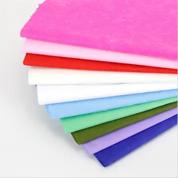 10pcs/lot Multicolor Tissue Paper Flower Wrapping Paper Gift