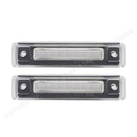 2PCS LED ใบอนุญาตจำนวนแผ่นโคมไฟสำหรับ Benz SL-Class R129 1989-2001 E-Class S124 1985-1996ไม่มีข้อผิดพลาด