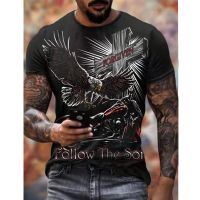 New Summer Men T-shirt 3D Car Highway Motorcycle Biker Hip Hop Tshirt Tee Top Oversize T Shirt For Men Vintage Clothes Streeerar