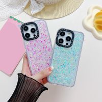 ALIGO เคสกลิตเตอร์เคสครอบโทรศัพท์ TPU นิ่มใสกันกระแทกสำหรับ iPhone 14 Pro Max 13 12 11และ iPhone 12 Pro 14 Plus