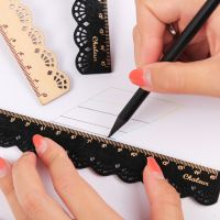1 PC Wood Straight Rulers Drawing Template Lace Sewing Ruler Stationery Office School Supplie Rulers  Stencils