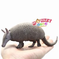 Monkey Toys - โมเดลสัตว์ Armadillo ตัวลิ่น ตัวนิ่ม เก้าแถบ ขนาด 15.00 CM (จากหาดใหญ่)