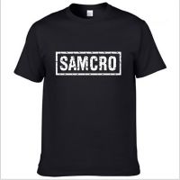 2023 newSOA Sons Of Anarchy SAMCRO T Shirt Men Summer Mens Womens Fashion Cotton T-shirt Kids Hip Hop Tops Tees Boys Girl Camiseta Print