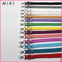 MIKI 130ซม. ค่ะ สายกระเป๋าผ้าใบ ปรับได้ปรับได้ หมุดเสริมความแข็งแรง สายรัดกระเป๋า Crossbody แฟชั่นสำหรับผู้หญิง เข็มขัดกระเป๋าสำรอง สำหรับผู้หญิง