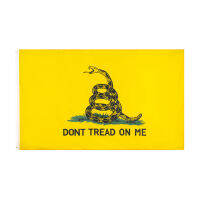 3Jflag 3x5Fts 90X150cm Dont Tread On Me Tea Party Rattle งู Gadsden Flag-zlskjgmcbsb