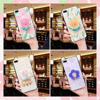 Kickstand Anti-knock Phone Case For iPhone 7Plus/8Plus Back Cover Cover Cute Dirt-resistant Waterproof drift sand TPU