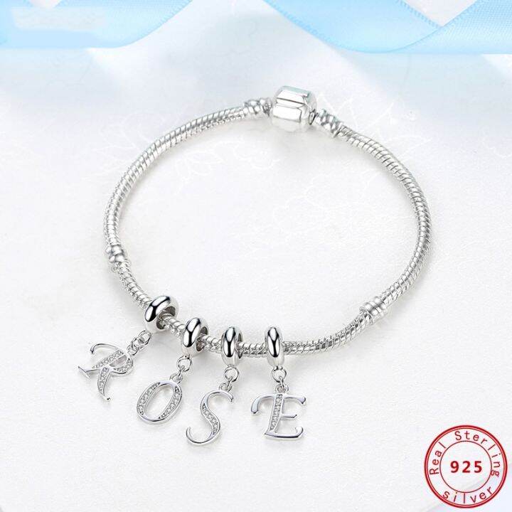 authentic-925-sterling-silver-charm-bead-vintage-a-z-letter-alphabet-dangle-charms-fit-pandora-original-bracelet-fine-jewelry