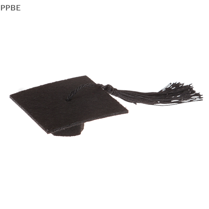 ppbe-1pc-graduation-hat-mini-graduate-cap-w-พู่เค้กตกแต่งขวดตุ๊กตาตุ๊กตาตุ๊กตาตุ๊กตา-mini-graduation-hat-ปริญญาเอกหมวกตกแต่งตุ๊กตา