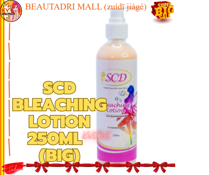 SCD Bleaching Lotion (big) 250ml Lazada PH